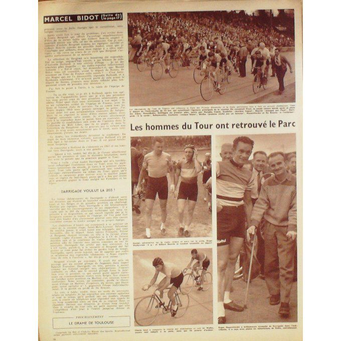 Miroir Des Sports 1956 #  586 6 Aou Morvan Rossel Jazy Sillon Soro Swansea Kopa