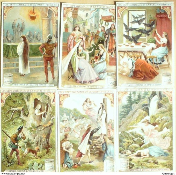 Chromo Liebig Sang  718 L'Art culinaire (1903)