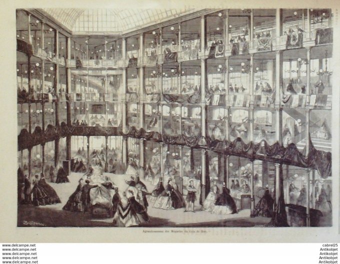 Le Monde illustré 1864 n°389 Madagascar Kaharla Reine Kasouherina St Cloud (92) Pologne Lithuanie Me