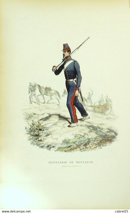 Artilleur de montagne 1849