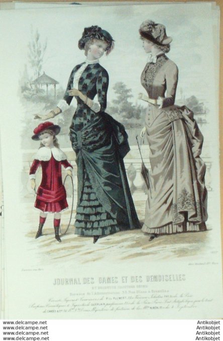 Journal des Dames Demoiselles 1882 # 1893 (Maison Plument)