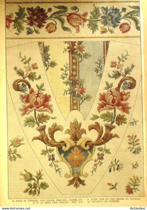 La Mode du Petit journal 1898 n° 21 Toilettes Costumes Passementerie