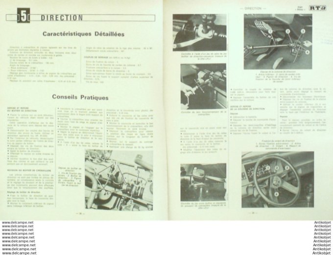 R.T Automobile Chrysler Simca Horizon Fiat Ritmo   # 392