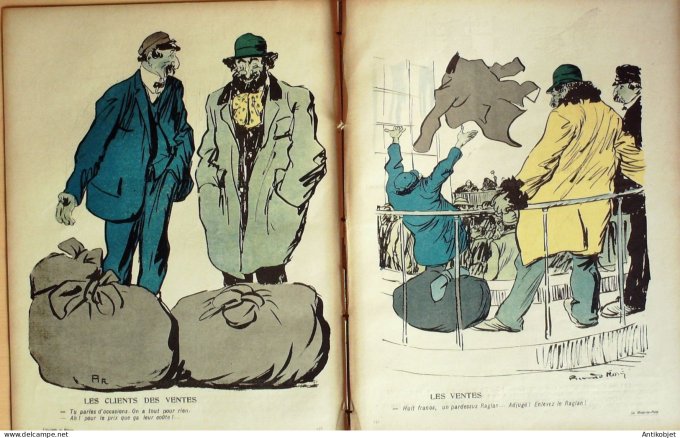 L'Assiette au beurre 1905 # 218 Le mont de piete Flores