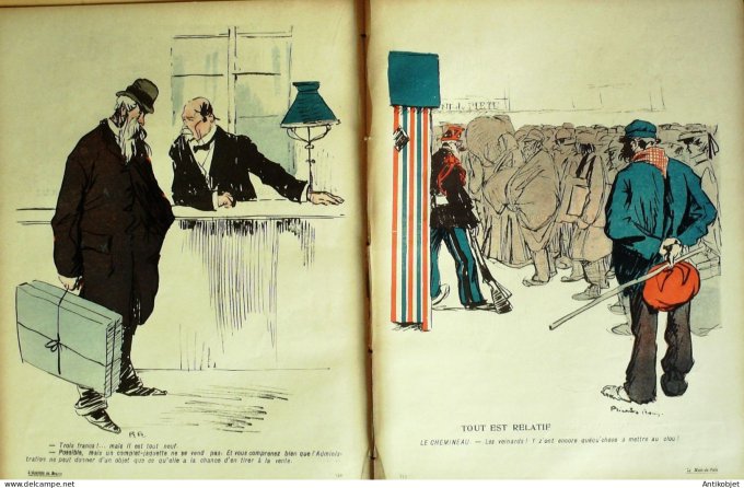 L'Assiette au beurre 1905 # 218 Le mont de piete Flores