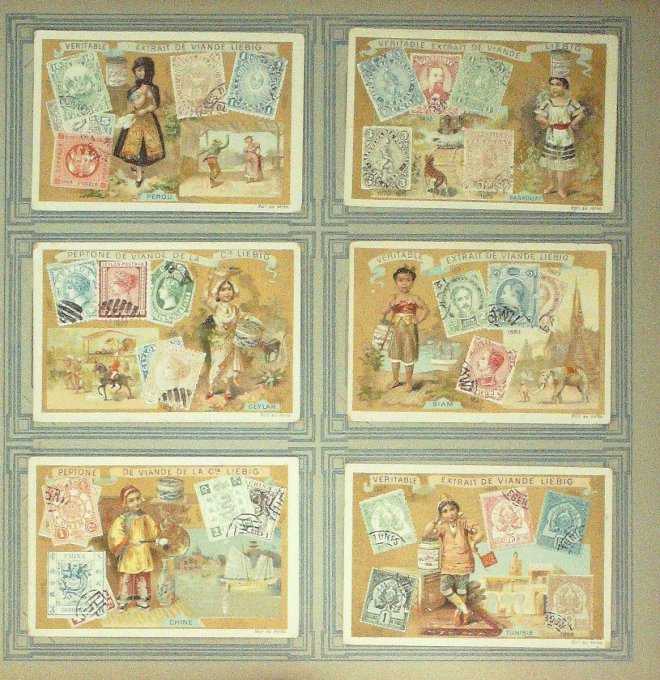 Timbres Poste (Outremer 1899