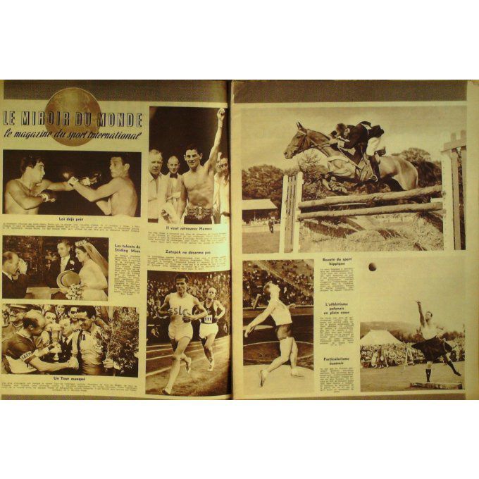 Miroir Sprint 1957 n° 589 16/09 CHICLET RIVIERE DARRIGADE HALI MI DURAND FRANCE ISLAN
