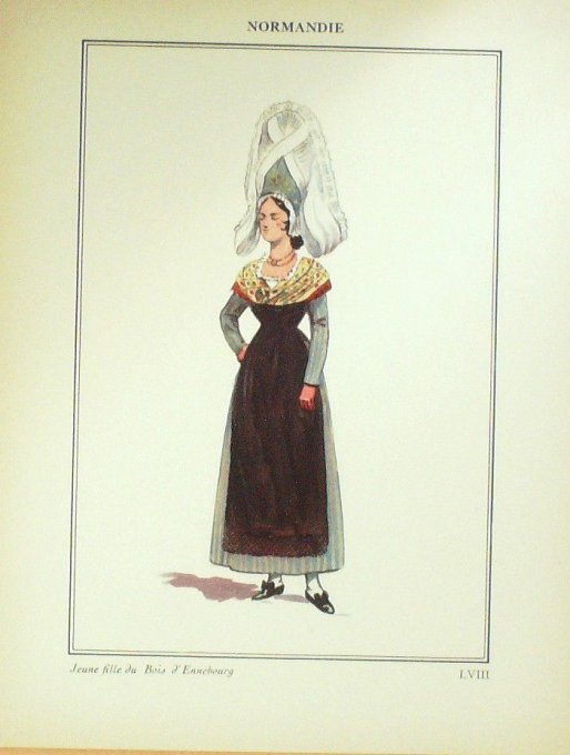 Normandie Femme D'ennebourg 1920