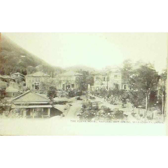 Cpa Japon Miyanoshita Hôtel Fujiya 1910