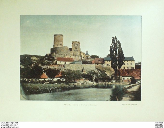 Pologne Ruines du château de KISINICZ