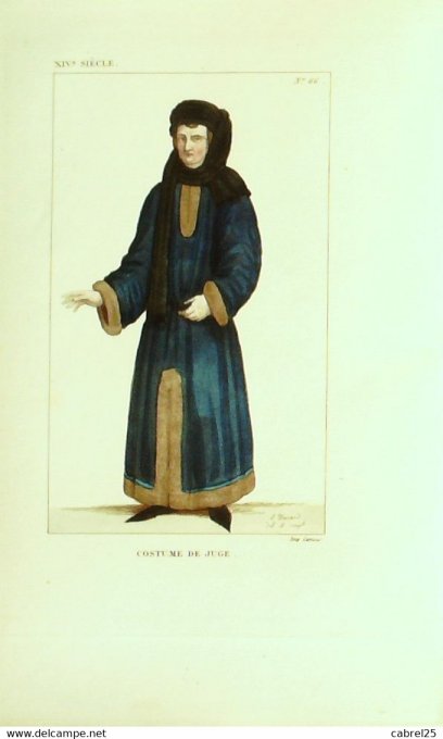 Portrait Juge 14ème 1852