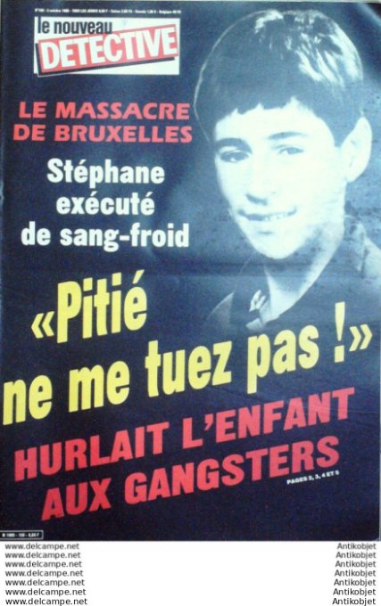 Détective 1985 # 159 St-Alvere Mende Epinal Affaire Grégory