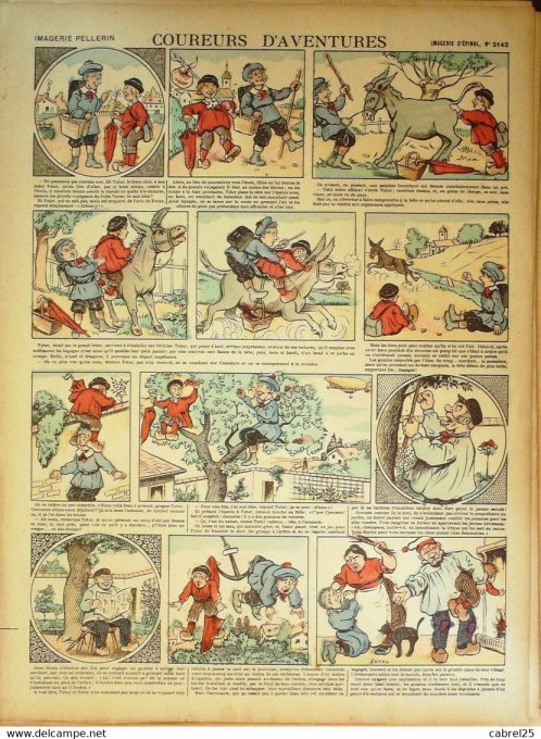 Coureurs d'aventures (Pellerin d'epinal)