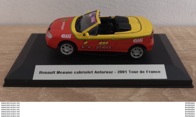 Renault Megane cabriolet Antargaz Tour de France 1:43 2001