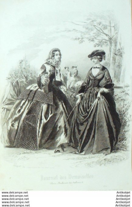 Journal de Demoiselles 1856 # 05b Amazone