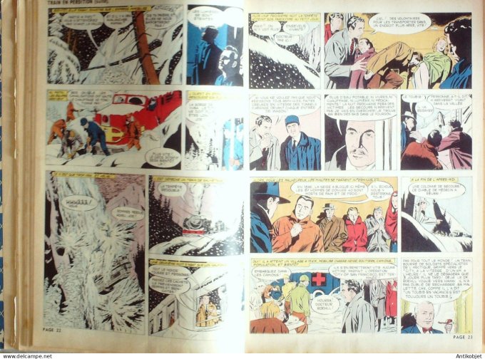 Album Spirou 68 Dupuis (n°1061-1070) 1958 (14-08 au 18-10) Eo Complet