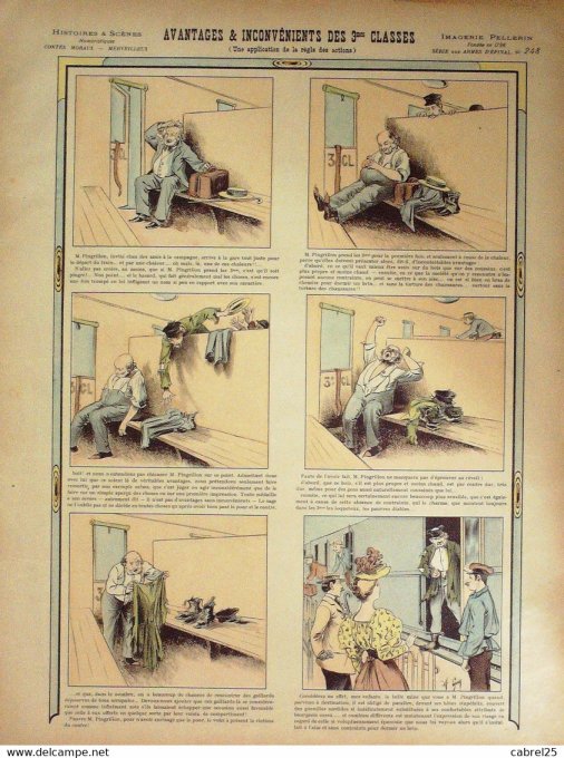 Avantages & Inconvenients Des 3èmes  Classes  (Pellerin d'epinal) Guy