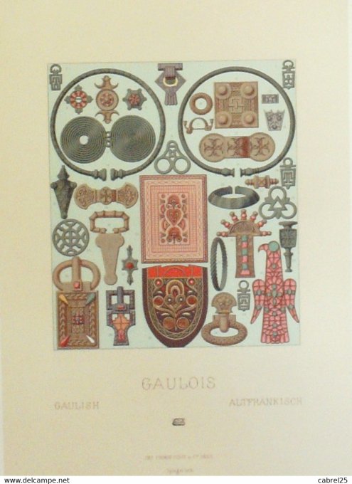 Objet Gaulois Bracelet fibules agrafe torques anneau boucle ceinturon