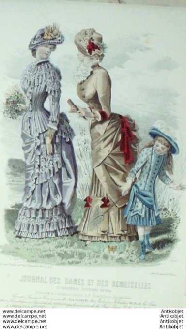 Journal des Dames Demoiselles 1882 # 1899 (Maison Plument)