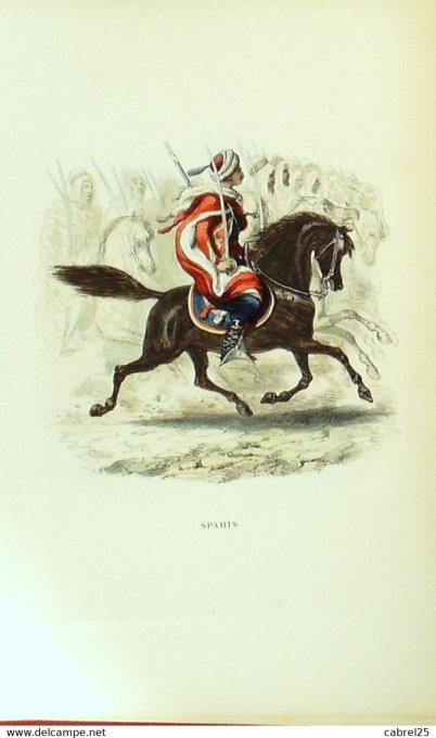 Maroc Spahis marocains 1849