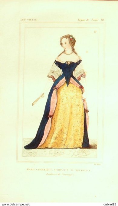 Scoraille De Rousille Marie Angélique 17ème 1852