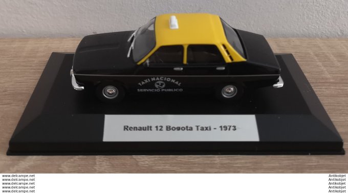 Renault 12 Bogota Taxi 1973 1:43