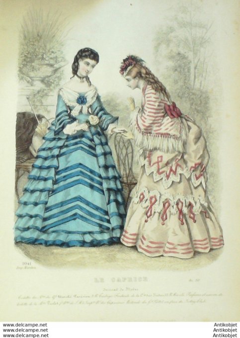 Le Caprice 1874 # 1041 (Maison Plumeul)
