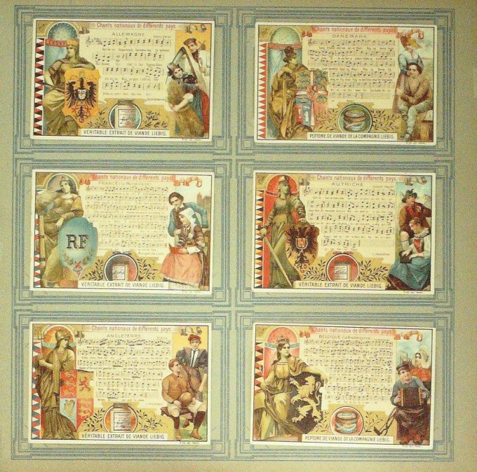 Chants Nationaux De Différents Pays 1899