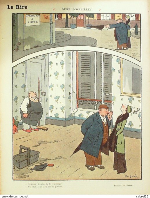 Le Rire 1914 n°574 Léandre Genty Guillaume Nollat Radiguet Roussau