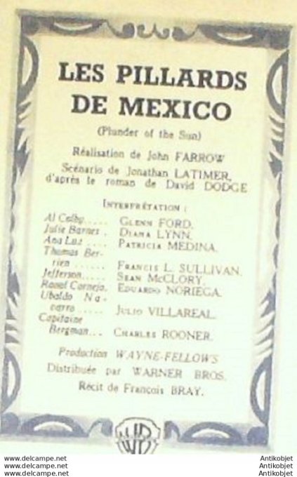 Les pillards de Mexico Glenn Ford Diana Lynn + Film