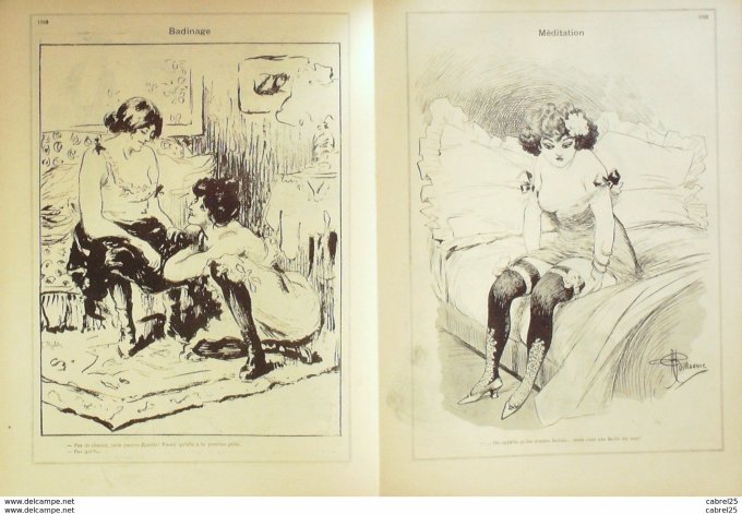 Le Frou Frou 1901 n° 61 BARCET GERBAULT HAMEL GUILLAUME LAMES WELY TOUTAIN