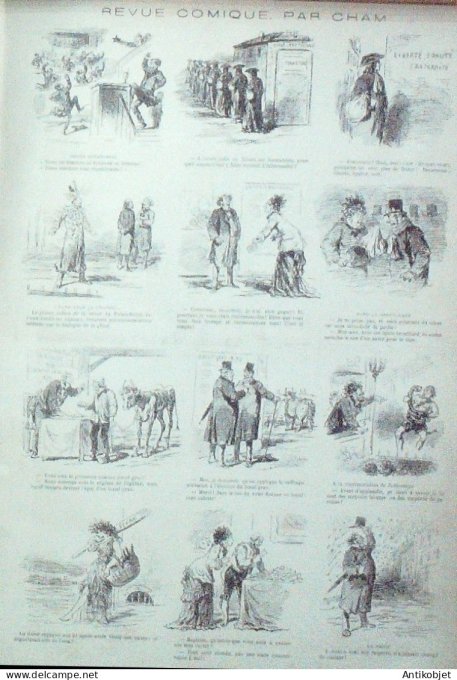 Le Monde illustré 1879 n°1142 Afghanistan Astrakan Vietlanka Monte-Carlo Sarah Bernhardt