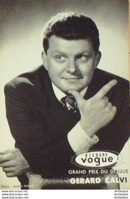 Calvi Gérard (Photo Flyer Pub)  1960