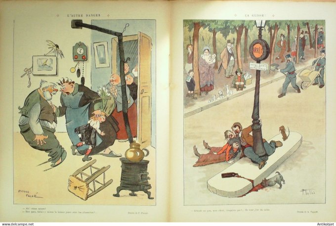 Le Rire 1913-04-12 # 532 Journal humoristique Ed.Originale Baguette miraculeuse