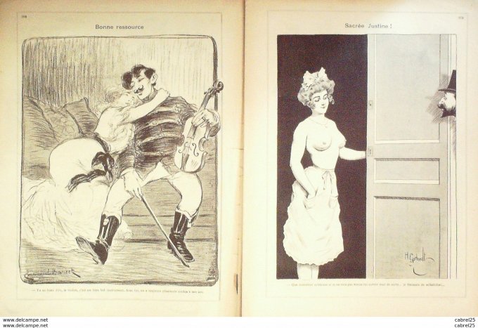 Le Frou Frou 1901 n° 60 SOMMONAIRE HAMI MISTI BOUTEZ BERTRAND PATITJEAN GERBAULT