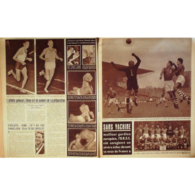 Miroir Des Sports 1956 #  597 22 Oct Tour Lombardie France Russie Darrigade Breto