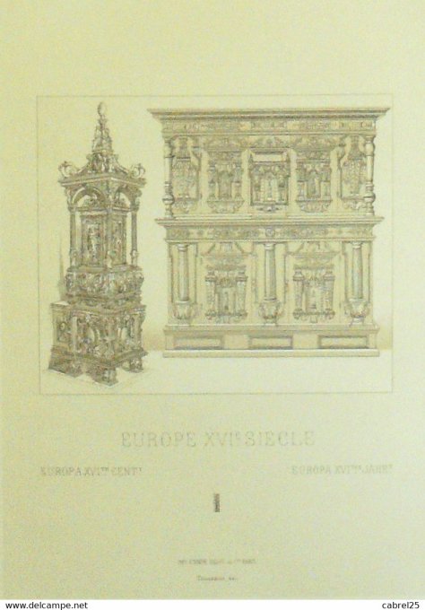 Objet Poêle d'Augsbourg armoire de Vogt