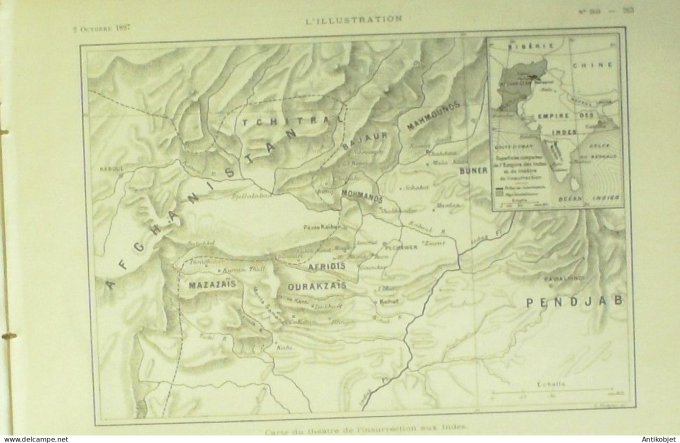 L'illustration 1897 n°2849 Russie Vélocipèdes Béneauville (14) Espagne Escorca Lluch Loco Helmann Ré