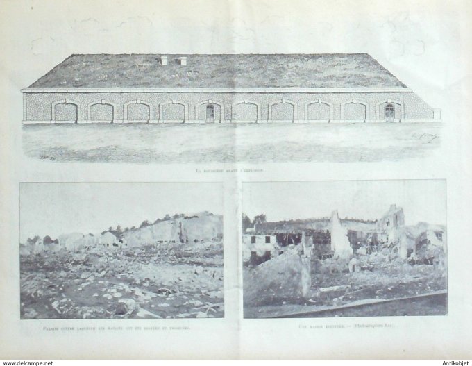 Le Monde illustré 1899 n°2189 Lagoubran Toulon (83) Boulogne/Mer (62) reine Victoria Vatica Léon XII