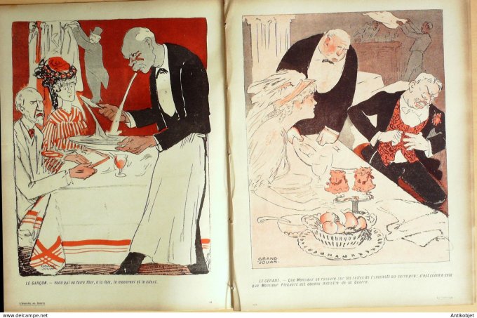L'Assiette au beurre 1907 # 321 Le sabotage Grandjouan