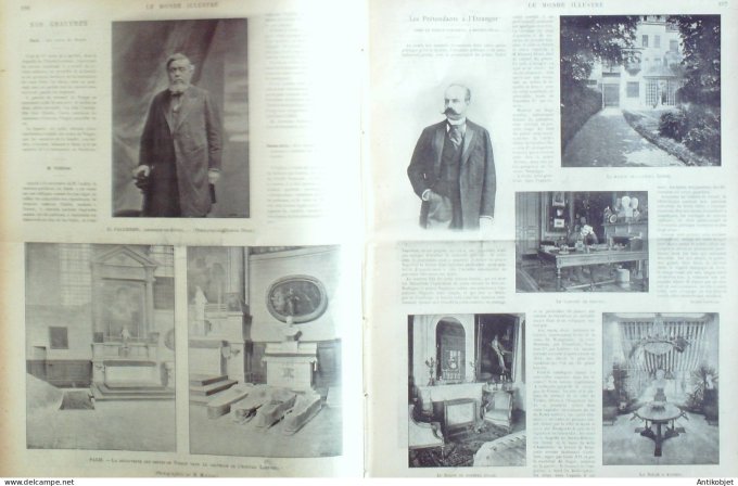 Le Monde illustré 1899 n°2189 Lagoubran Toulon (83) Boulogne/Mer (62) reine Victoria Vatica Léon XII