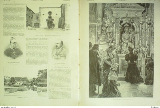 L'illustration 1897 n°2849 Russie Vélocipèdes Béneauville (14) Espagne Escorca Lluch Loco Helmann Ré