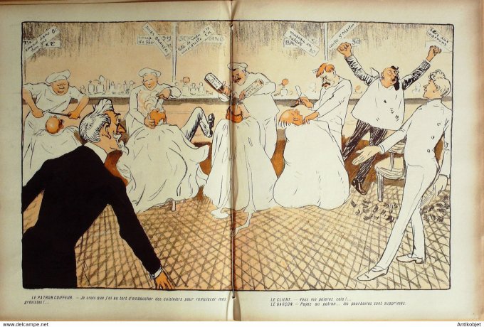L'Assiette au beurre 1907 # 321 Le sabotage Grandjouan