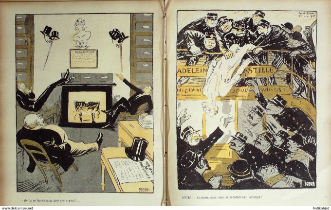 L'Assiette au beurre 1907 # 321 Le sabotage Grandjouan