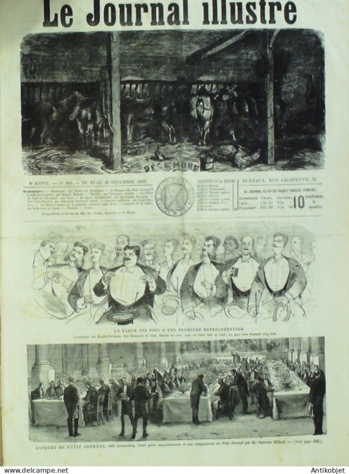 Le journal illustré 1869 n°306 Allemagne Berlin Noël Holopherne