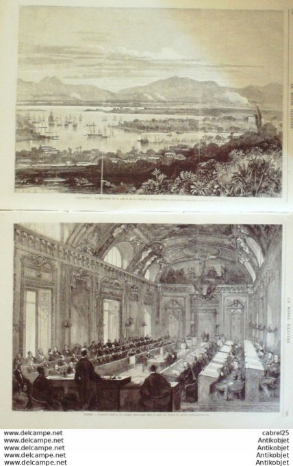 Le Monde illustré 1871 n°748 Guadeloupe Pointe-à-Pitre Macon (71)