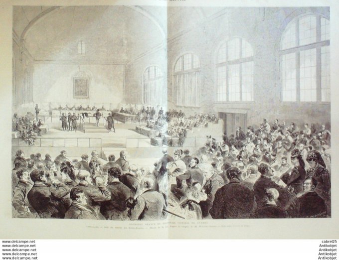 Le Monde illustré 1871 n°748 Guadeloupe Pointe-à-Pitre Macon (71)