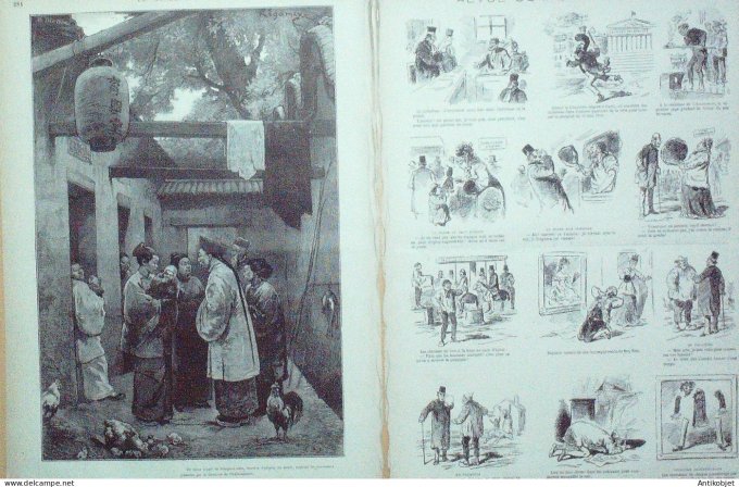 Le Monde illustré 1879 n°1153 Pays-Bas Amsterdam Chine Canton St-Pétersbourg Alexandre II Vienne