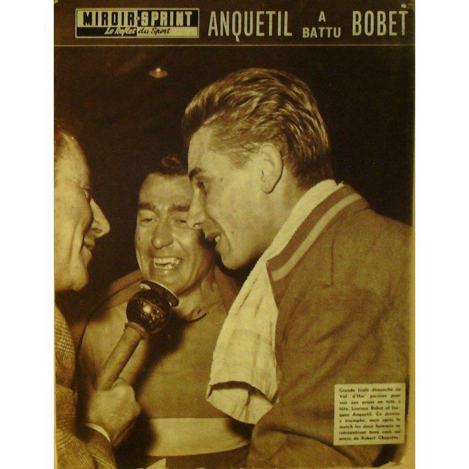 Miroir Sprint 1957 #  599 25 Nov Barta Li Coppi France Pologne Douis Anquetil De Gros