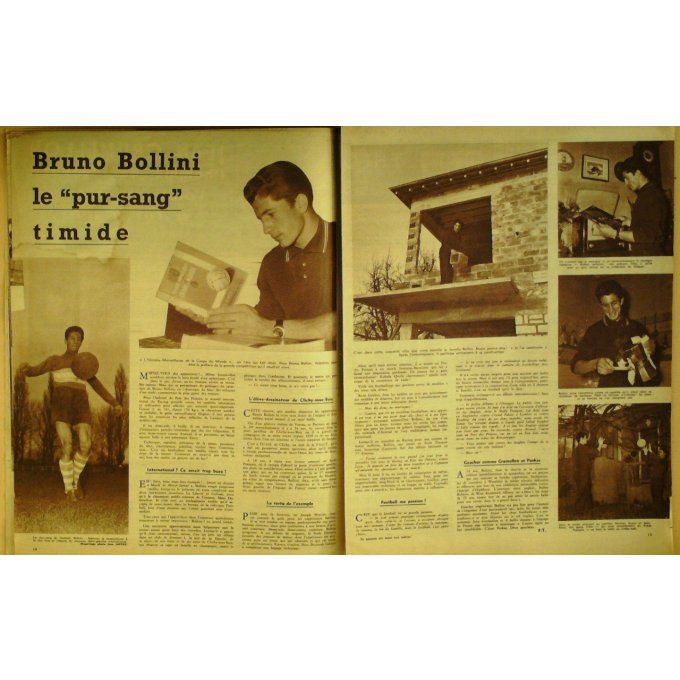 Miroir Sprint 1957 #  599 25 Nov Barta Li Coppi France Pologne Douis Anquetil De Gros